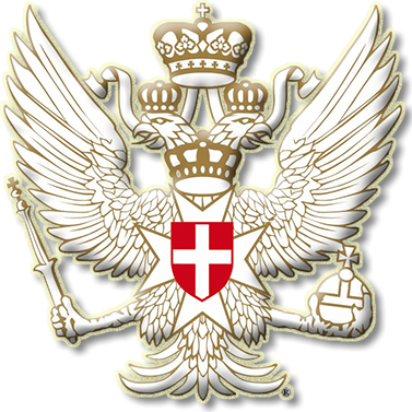 Byzantine Double Headed Eagle Imperial Crest or Royal Coat of Arms